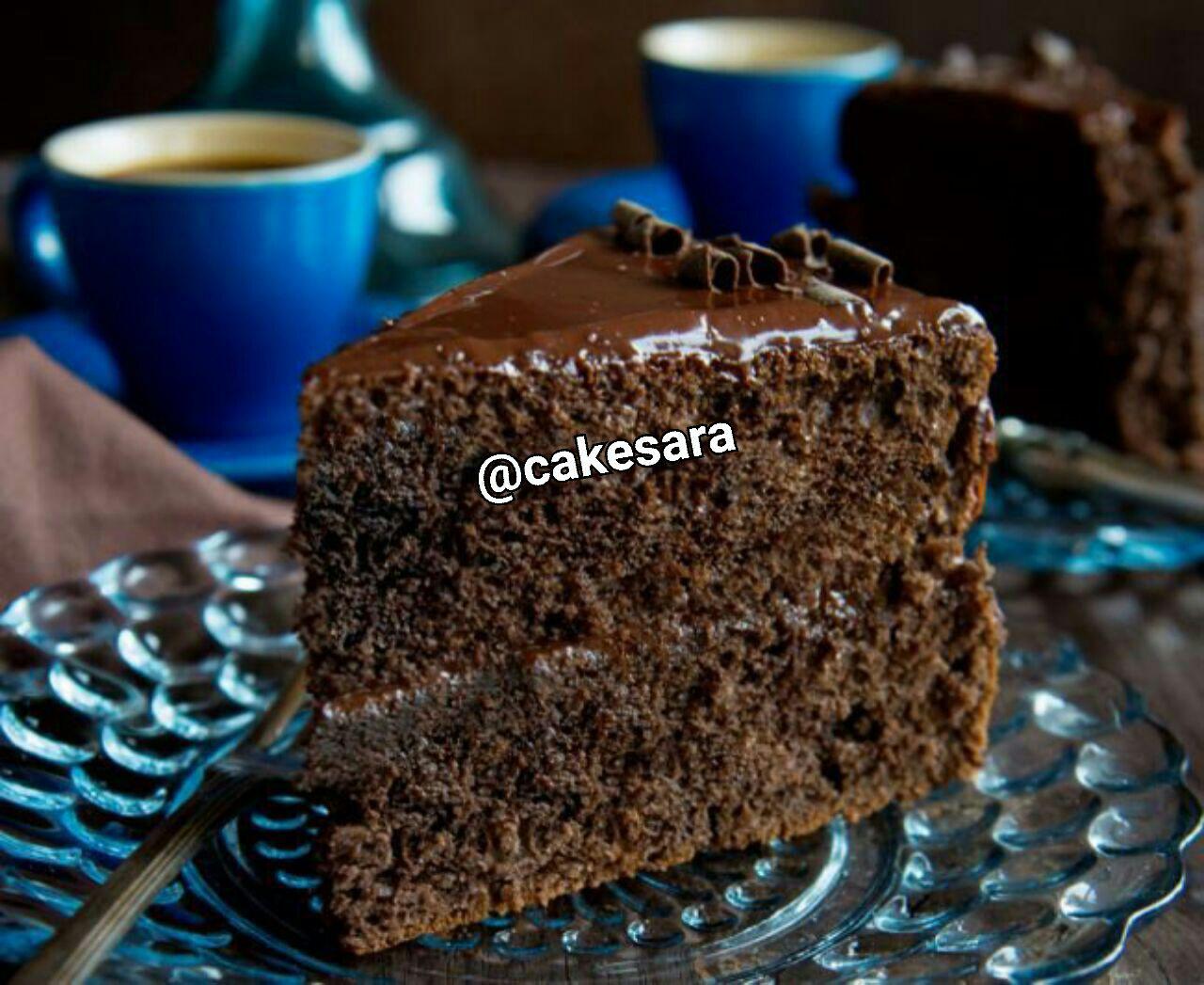 کیک شکلاتی اسپرسو