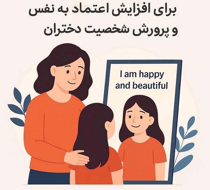 تربیت دختر، اعتماد به نفس دختران، آموزش والدین، الگوی تربیتی، والدین آگاه، تربیت کودک، ارزش‌های دختران،