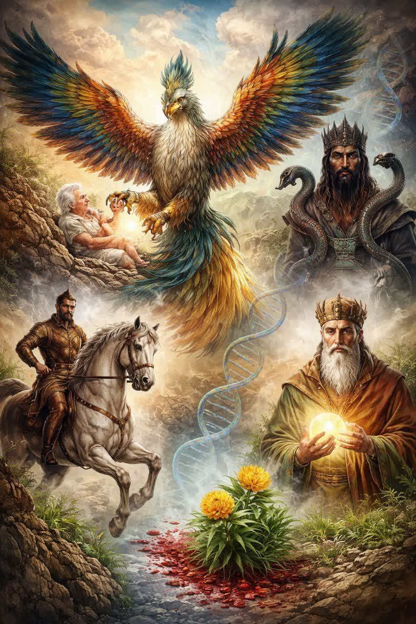 زیست شناسی در شاهنامه