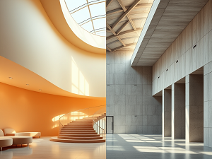 عکس های منحنی و تیز